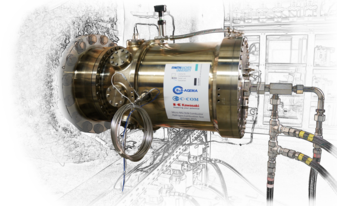 Combustor for gas turbine engine.